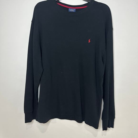 Polo Ralph Lauren Other - Men's XL Polo Ralph Lauren Black Thermal Long Sleeve Sleep Shirt